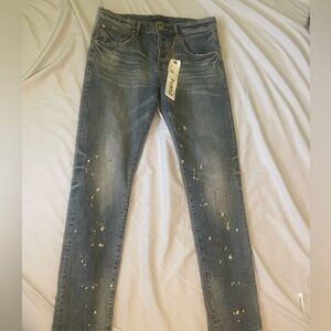 Purple Jeans “P002” Spotted Indigo